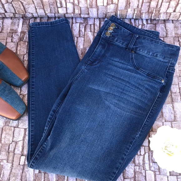 avenue denim skinny jeans